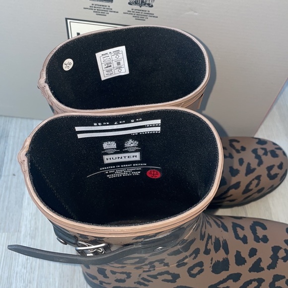 🎉HP🎉Hunter short cheetah print boot - Picture 3 of 6